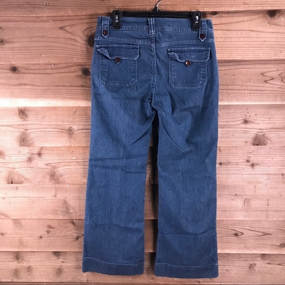 Banana Republic Jeans Classic Flared Leg Banana Republic Denim Sz